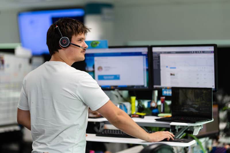 Team working image